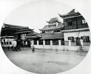 Das Zollgebäude, Shanghai, um 1868-70